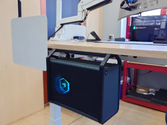 NCASE / FORMD T1 case under desk mount