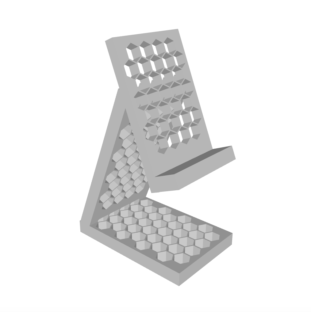 iPhone Holder - Beehive Pattern — thumbnail 2