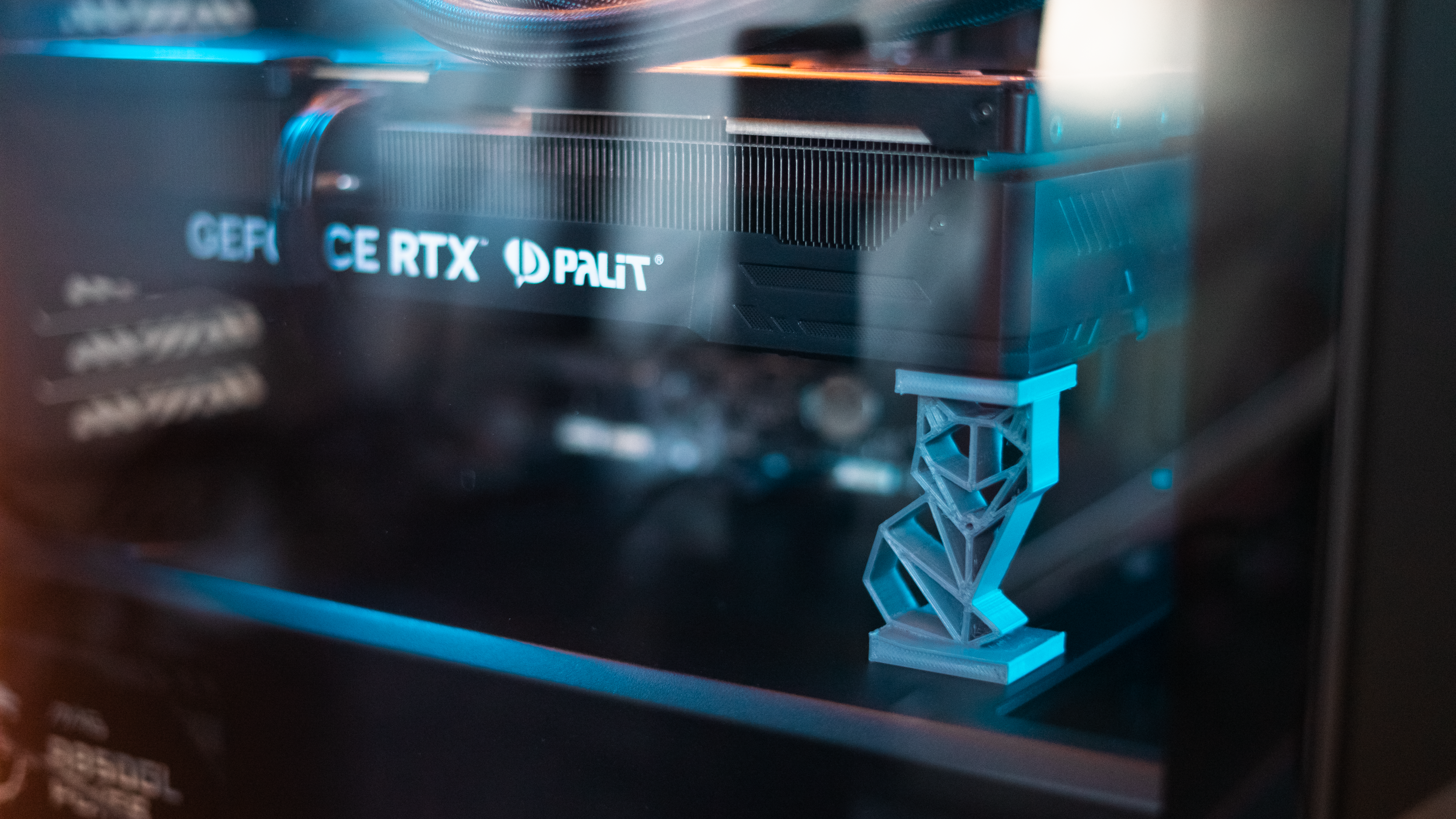 Miniatura 2 do modelo 3D Fox GPU Holder