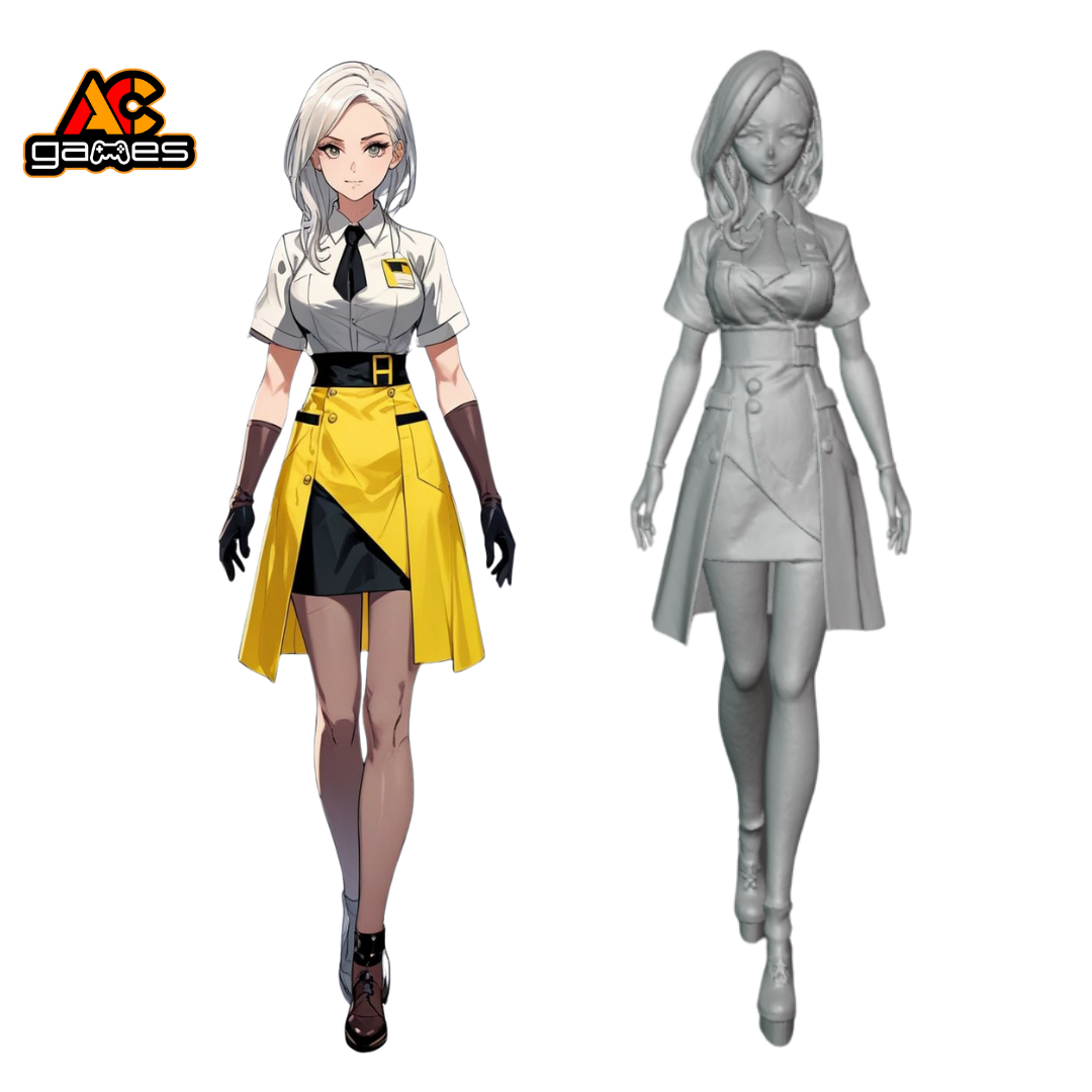 Ember – SRPG Commanding Officer STL for 3D Printing