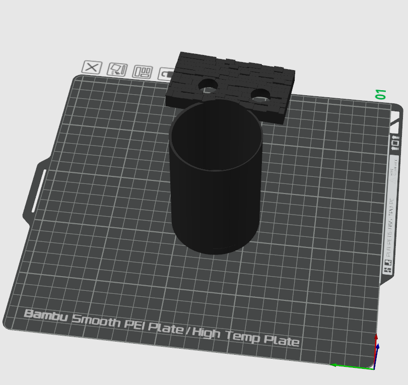 cup holder screws needed 3D model