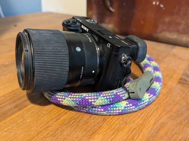 camera strap rope