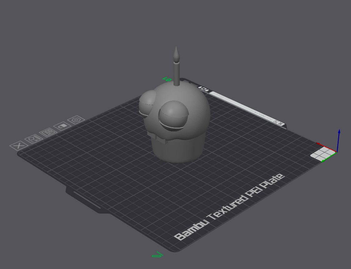 Miniatura 3 do modelo 3D FNAF Cupcake