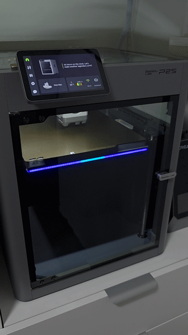 Miniatura 6 do modelo 3D Bambu Lab P2S LED Progress/Status Bar