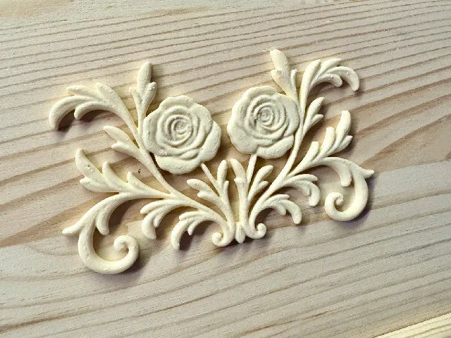 relief rose symbol model