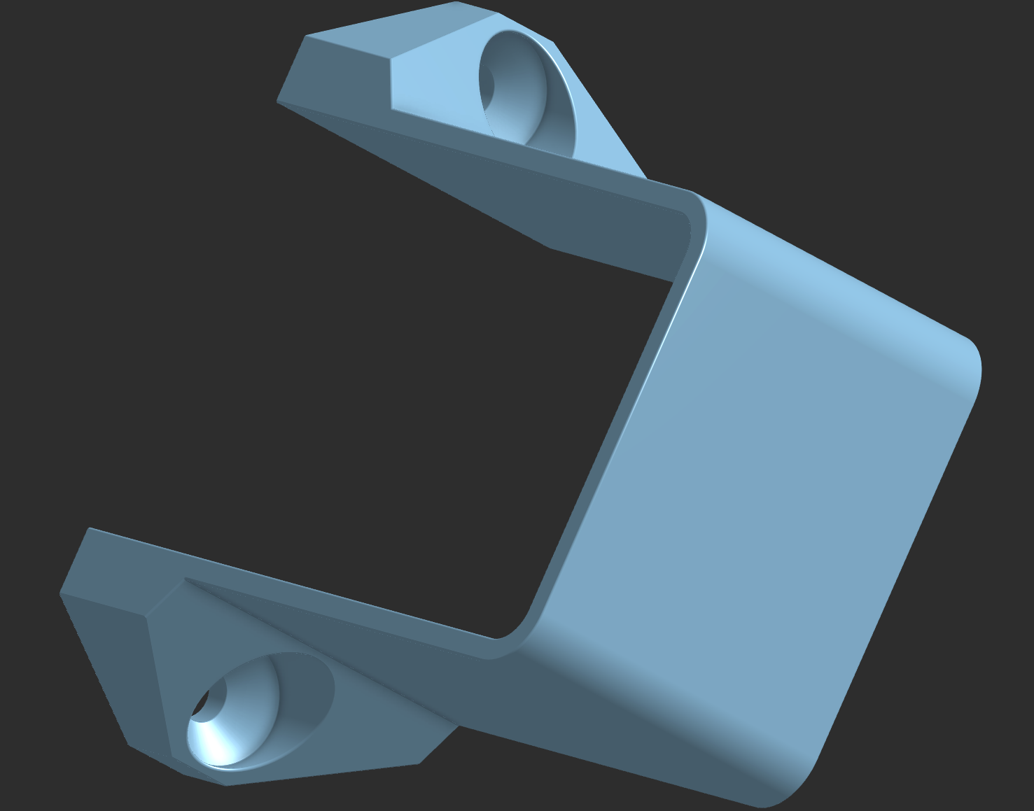 Simple holder for variable 24v PSU for drillpress