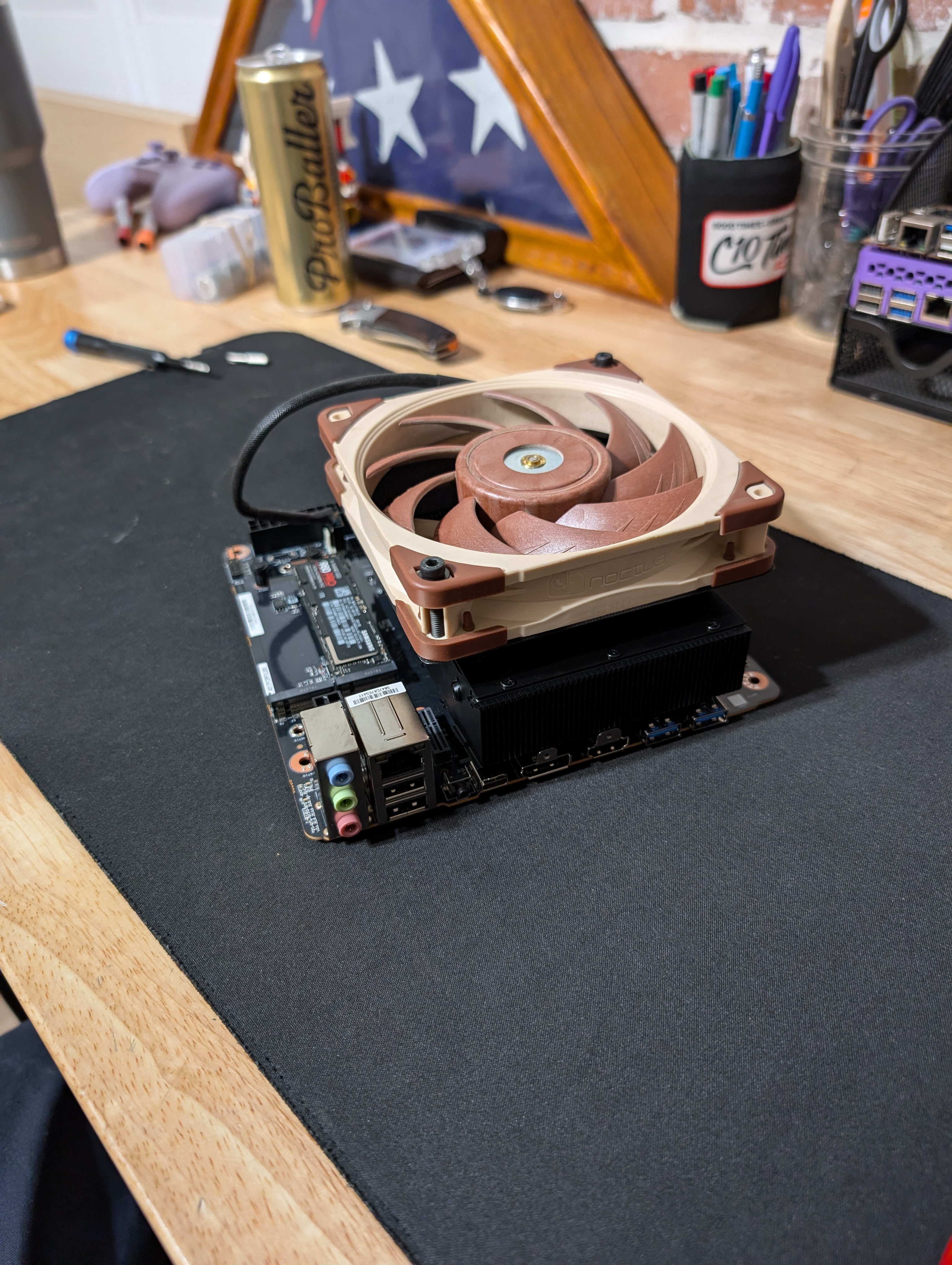 Minisforum 790S7 noctua fan conversion