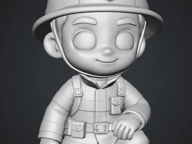 Feuerwehrmann Spielfigur