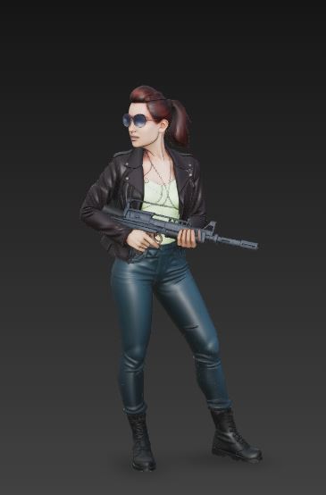 Personaje Femenino GTA5  /  Female GTA 5 Character