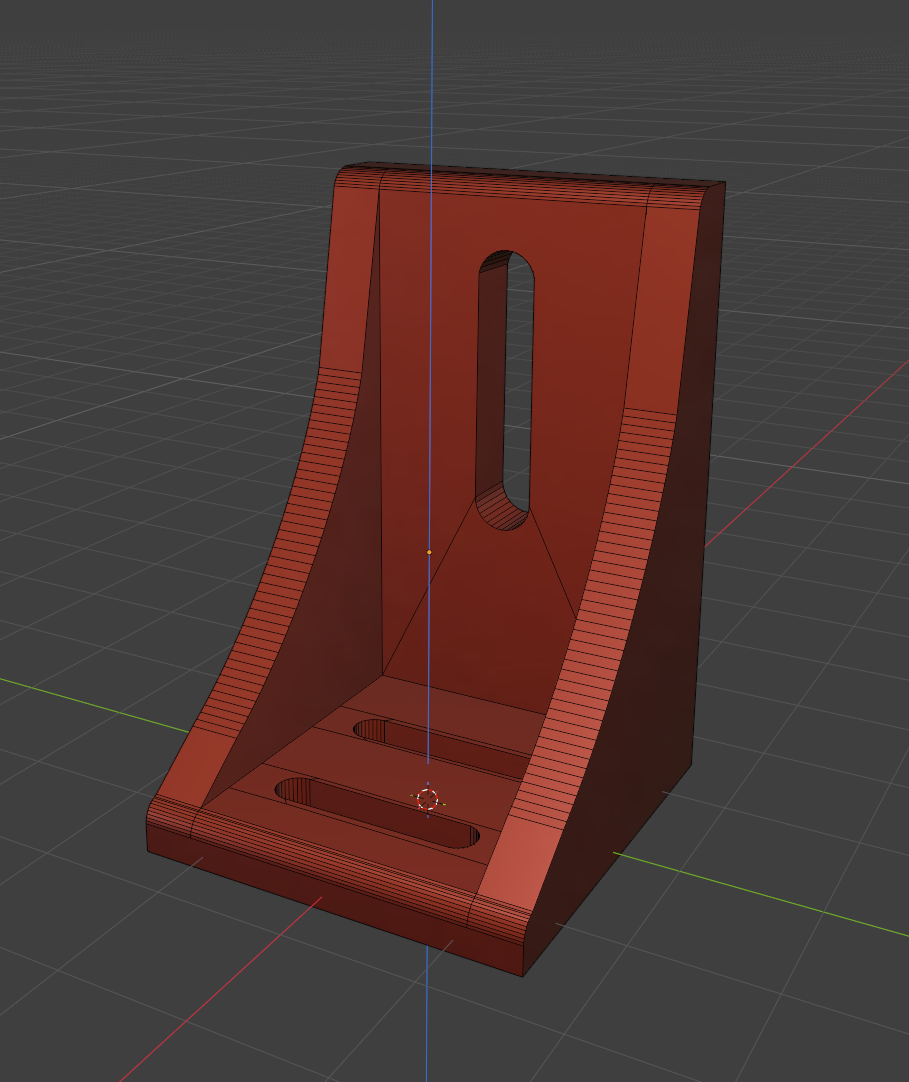 90 Degree Adjustable HD Study Bracket 3D model