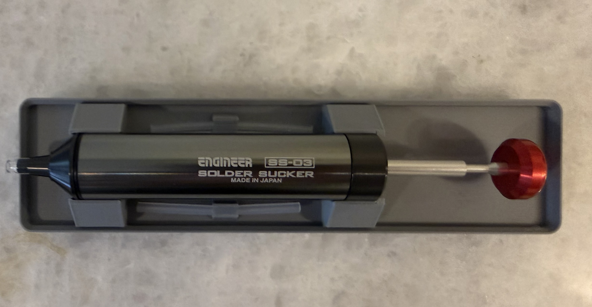 Gridfinity ENGINEER SS-03 Solder Sucker