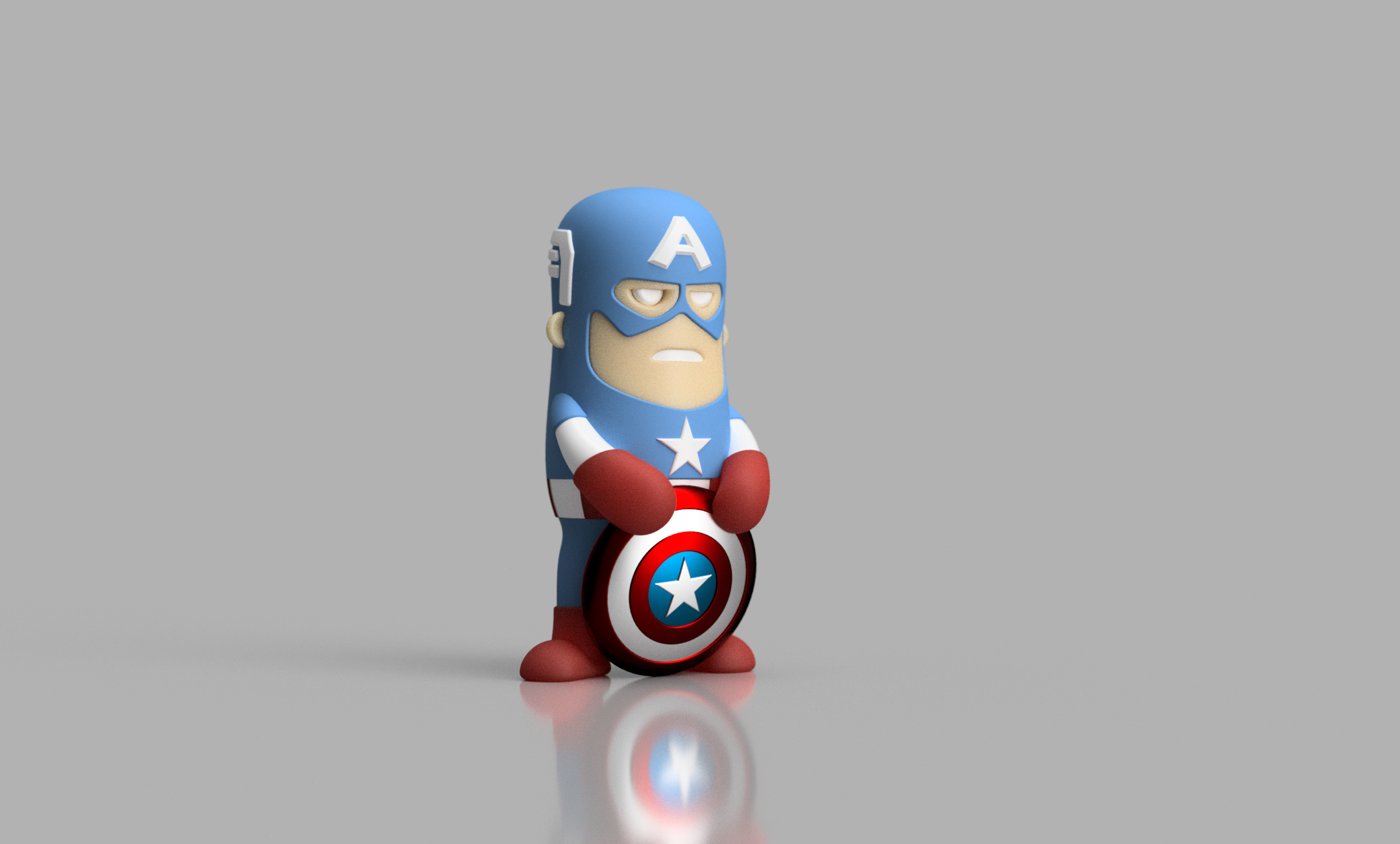 Mini Captain America