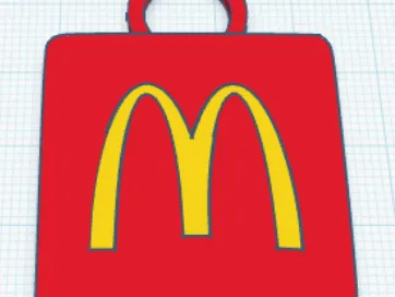 McDonalds Keychain/Ornament