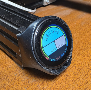 Round Klipper Touchscreen