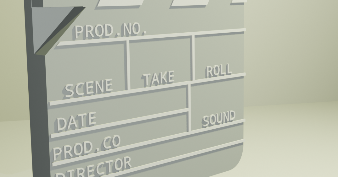Movie clapperboard by Flip 3d | Download free STL model | Printables.com