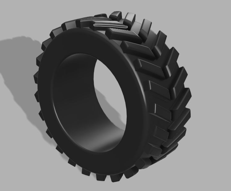 Tire for toy models