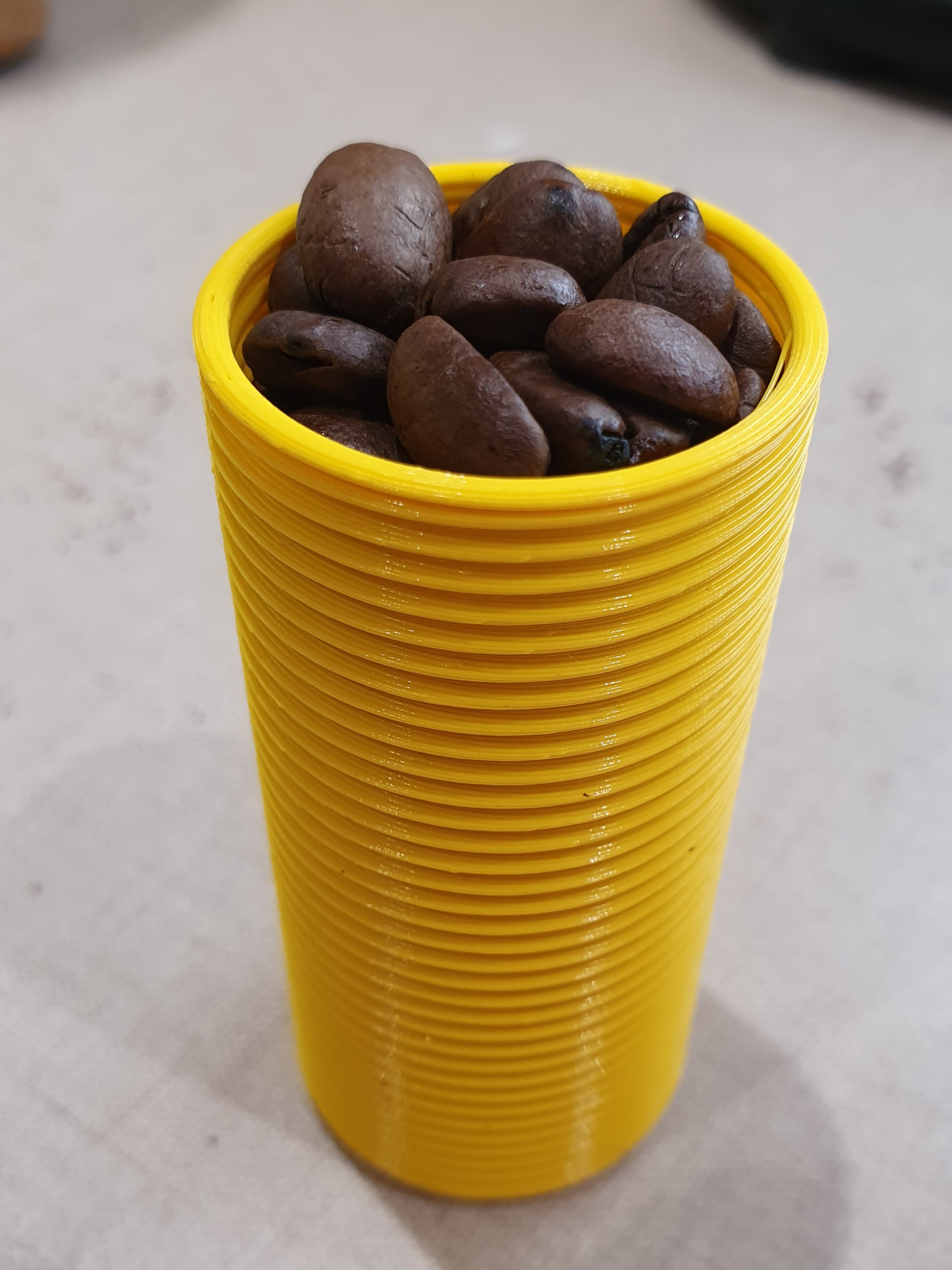 Espresso Coffee Beans Shot Measure