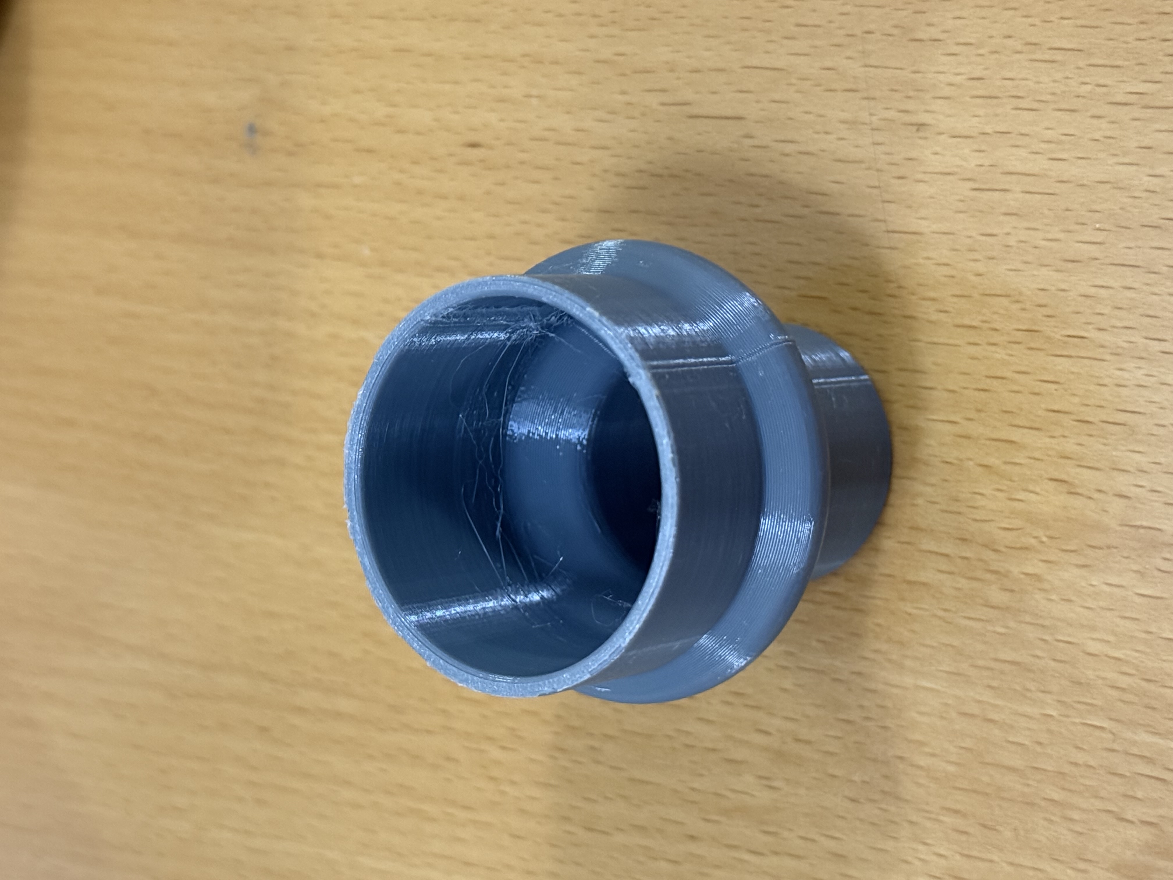 Washing machine drain hose adapter to DIN 32/40/50/75/110 standard sewage pipe (No supports needed) — miniatura 4