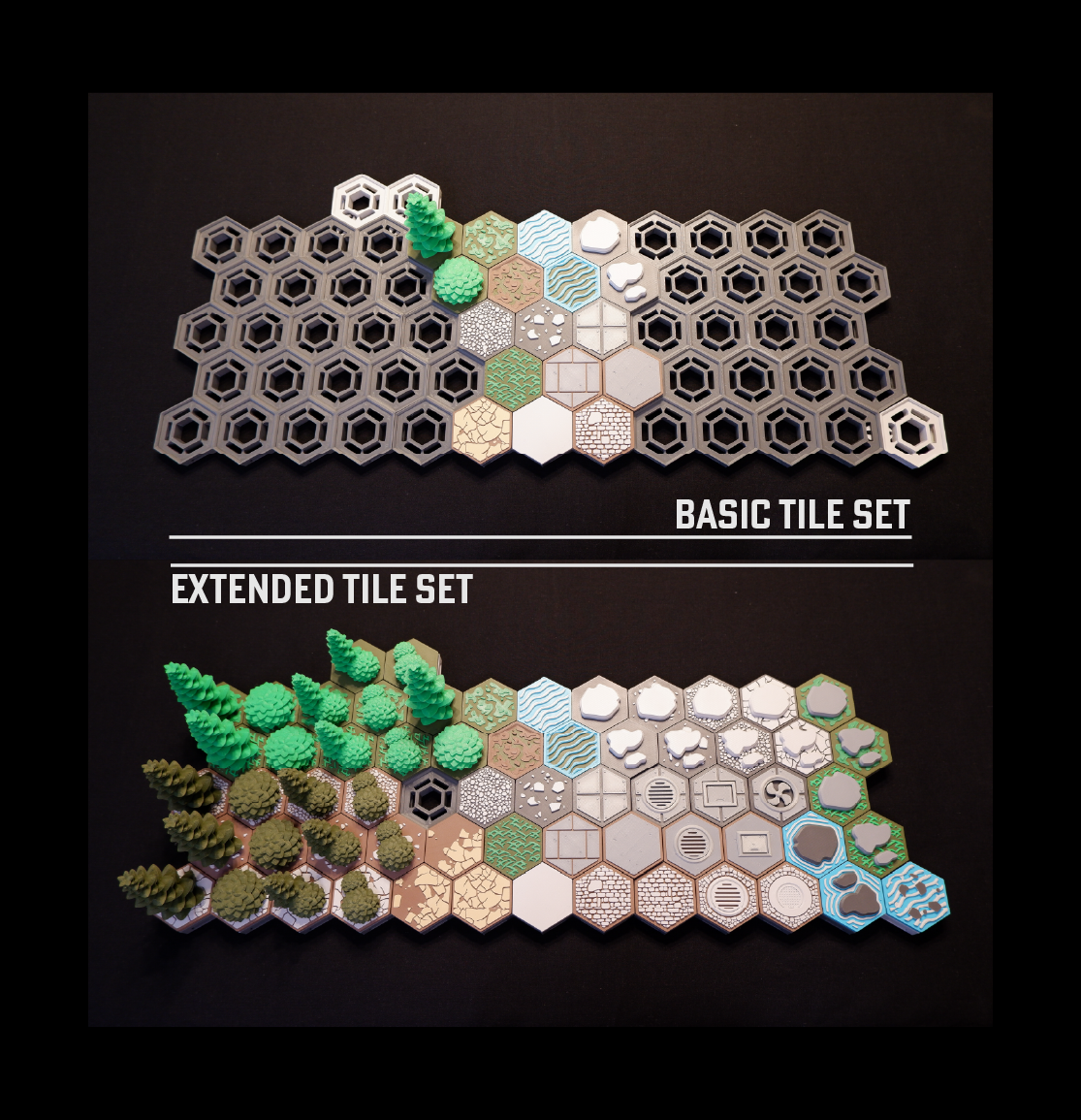 FDMecha Hex Tiles - Extended Core Set — miniatura 12