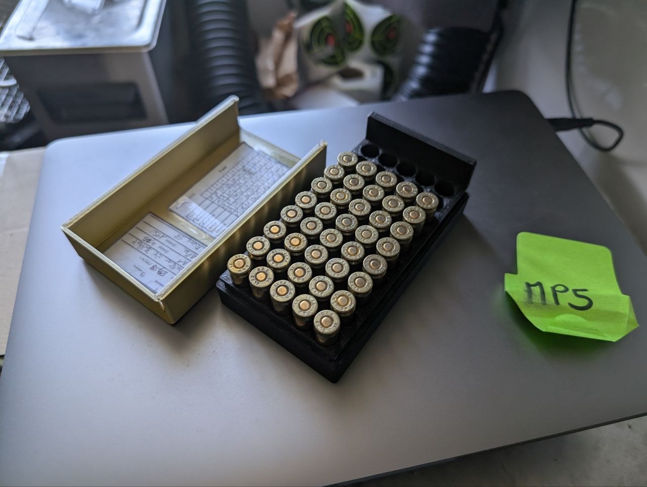 50-Round Compact Ammo Box | 9mm Luger / 9x19mm NATO