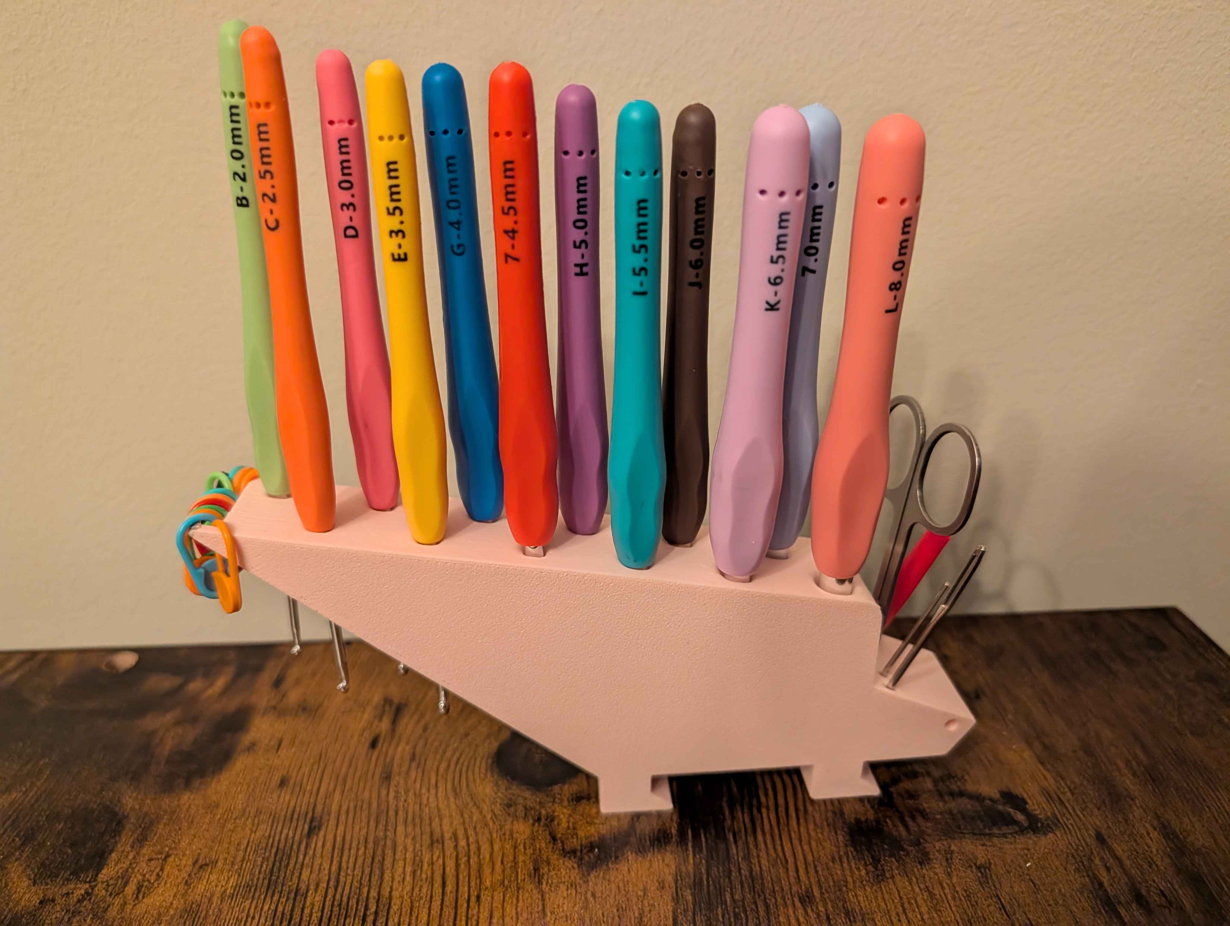 Dinosaur Crochet Hook Holder