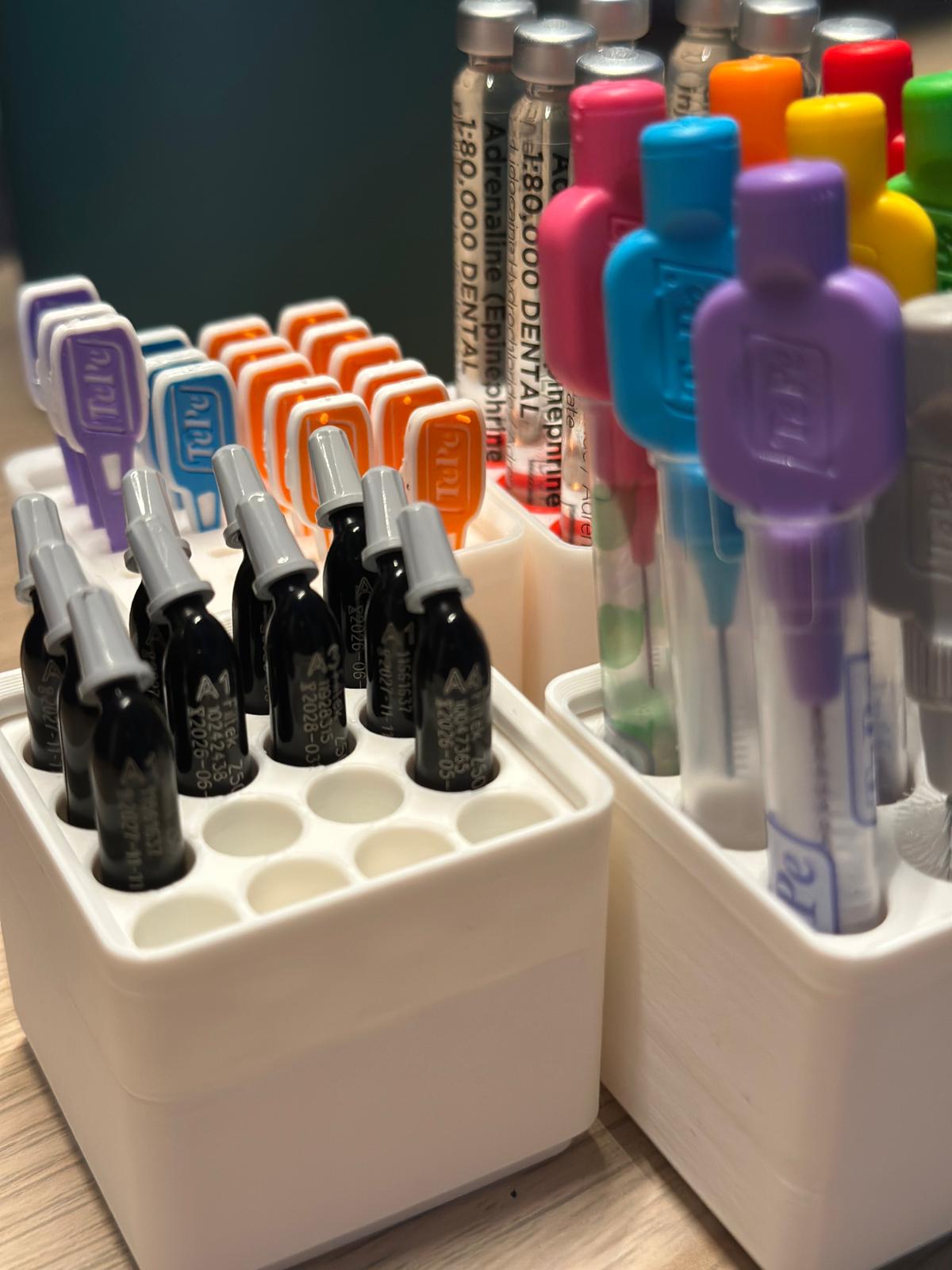 Gridfinity Dental Composite Compule Organiser