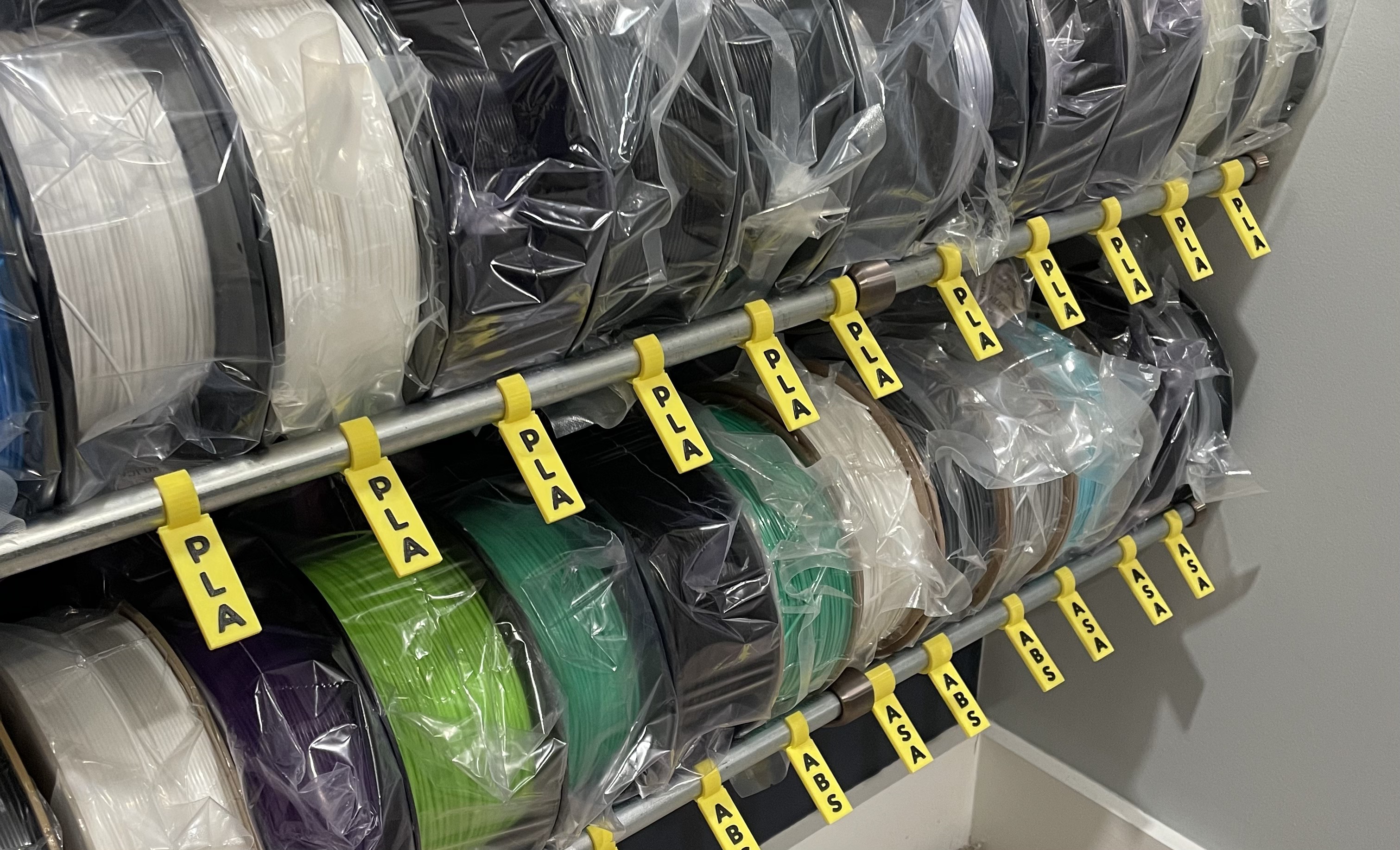 1/2" EMT Filament Labels
