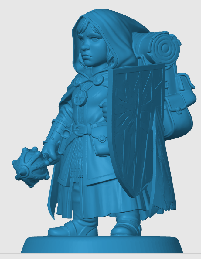 Halfling Cleric — miniatura 4