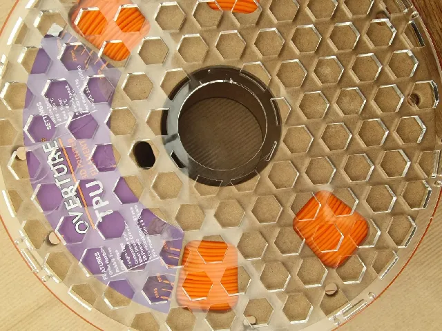 repair sides for damage filament bobins for laser or FDM printers