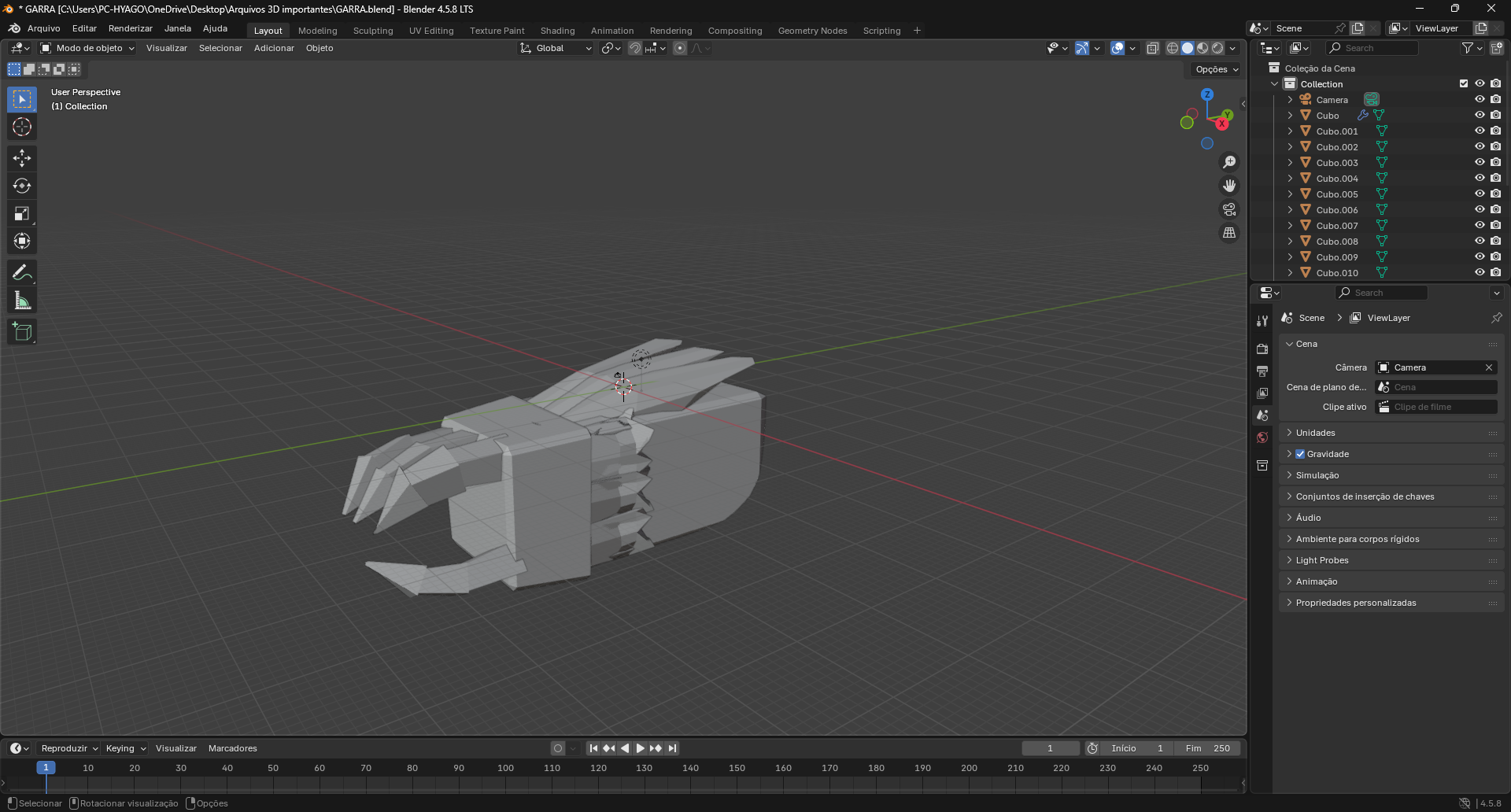 claw arm