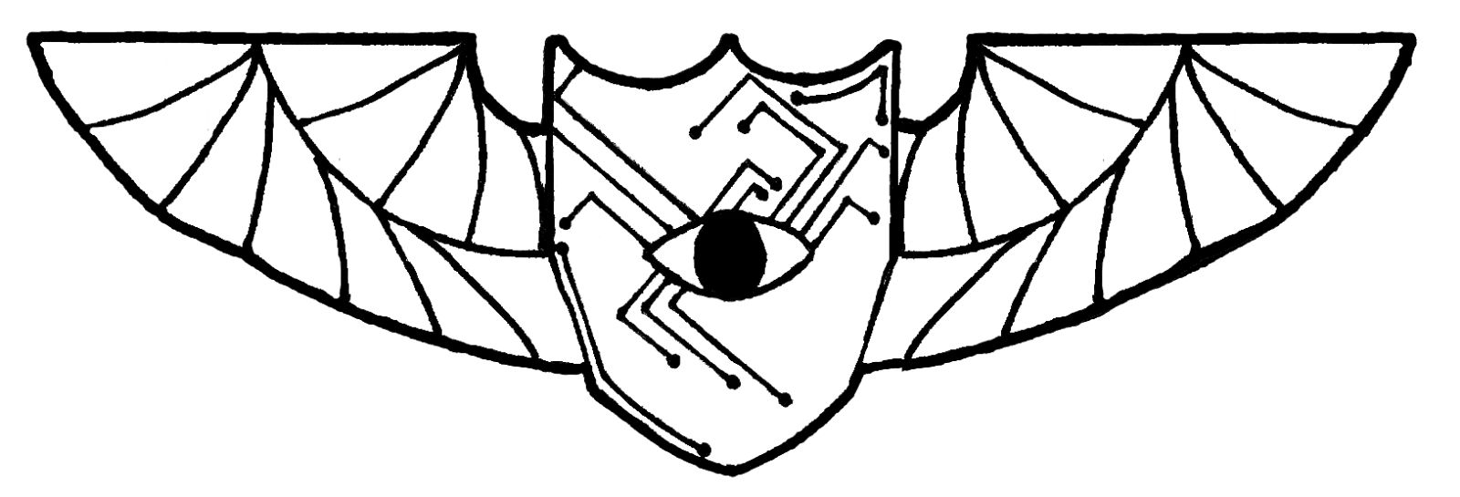 Cyber Wings - 2D Line Art