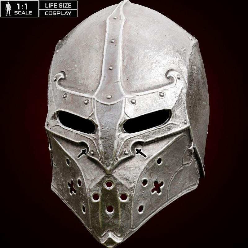 HARROS THE VASSAL HELMET AND GORGET life size - Mortal Shell Fan Art ...