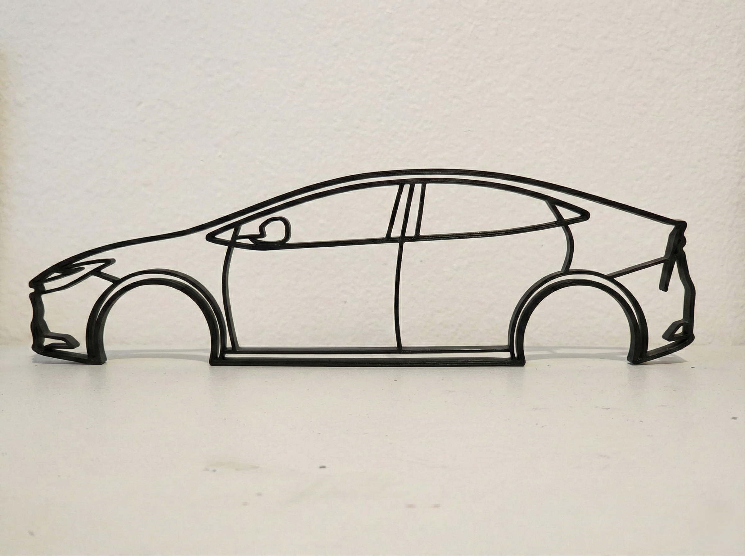 Toyota Prius 5th Gen 2D Wall Art