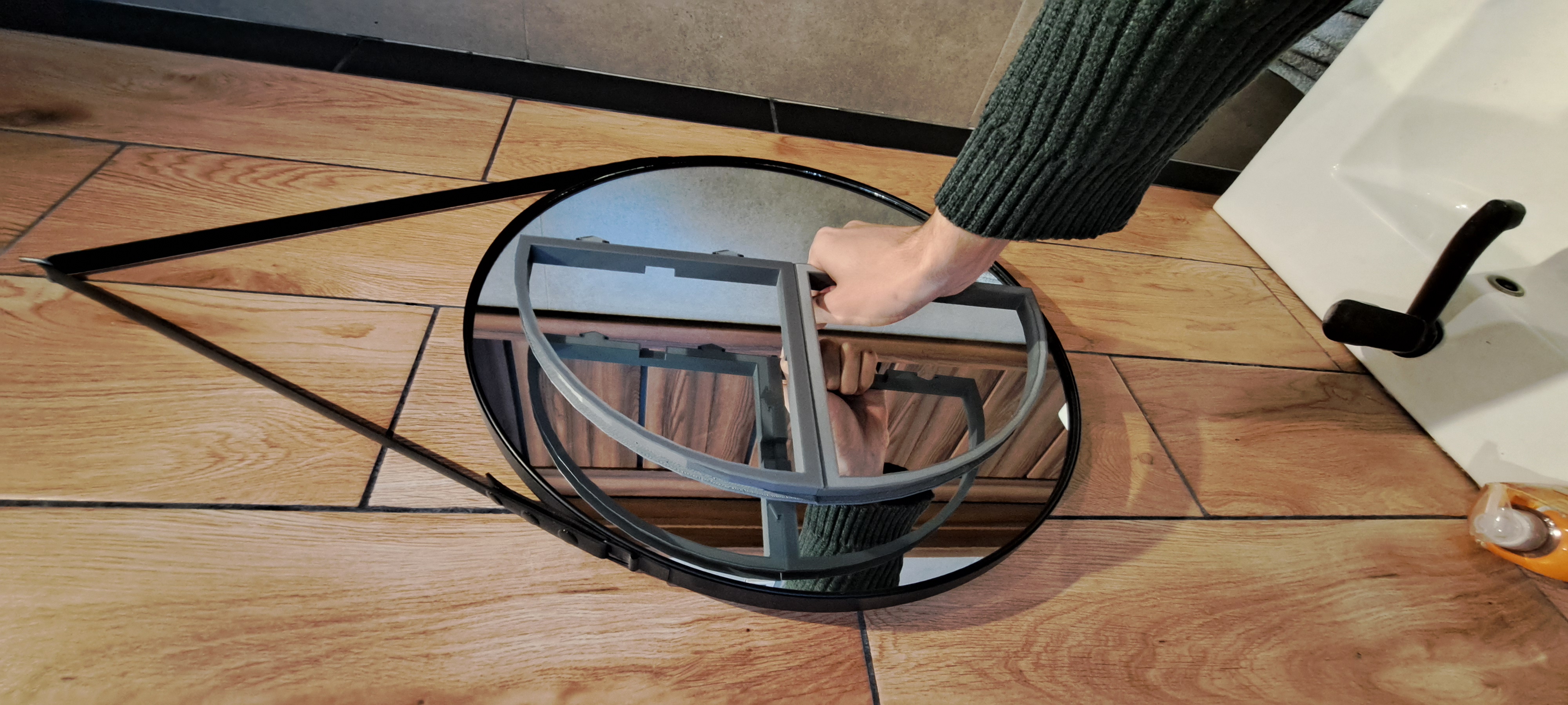 Mirror LED Backlight Frame