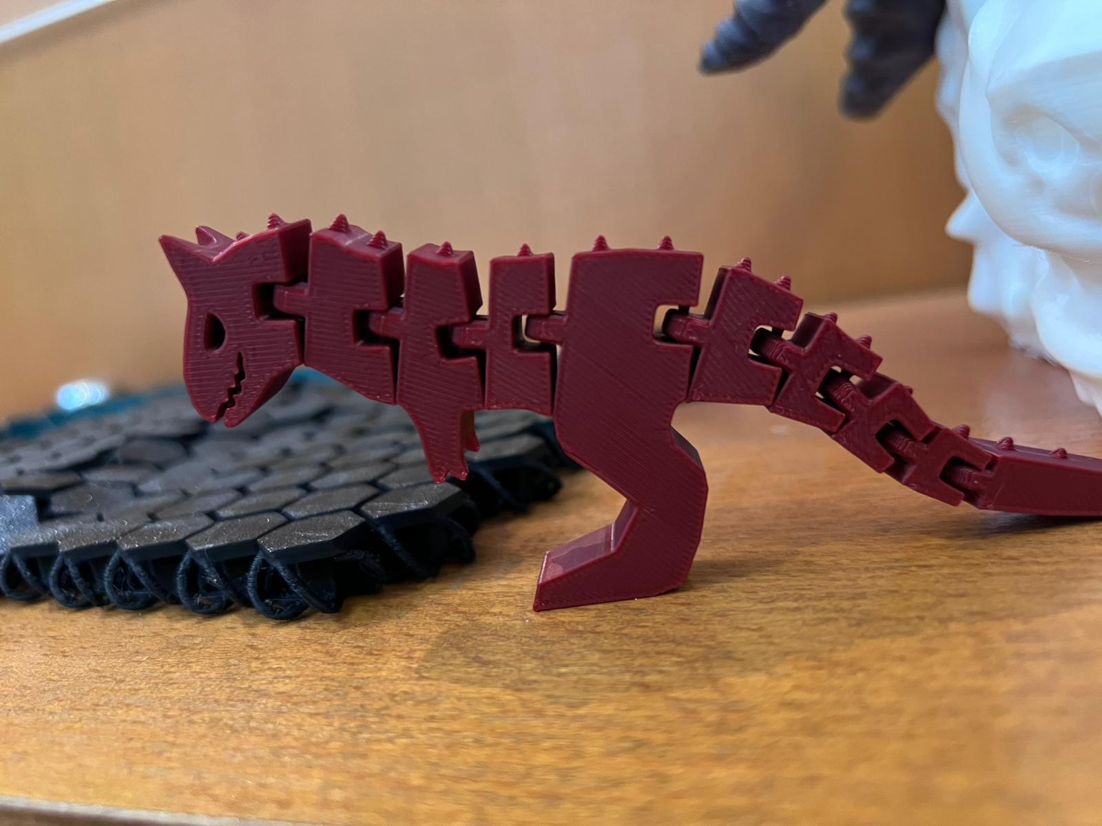 Miniatura 2 do modelo 3D Flexy Carnotaurus