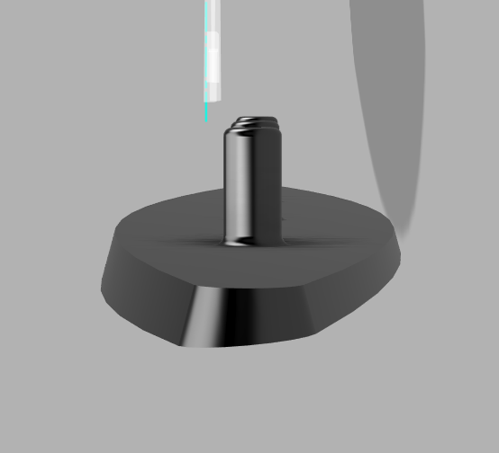 Leaning base for Funko Pocket Pop Star Wars Advent calendar display