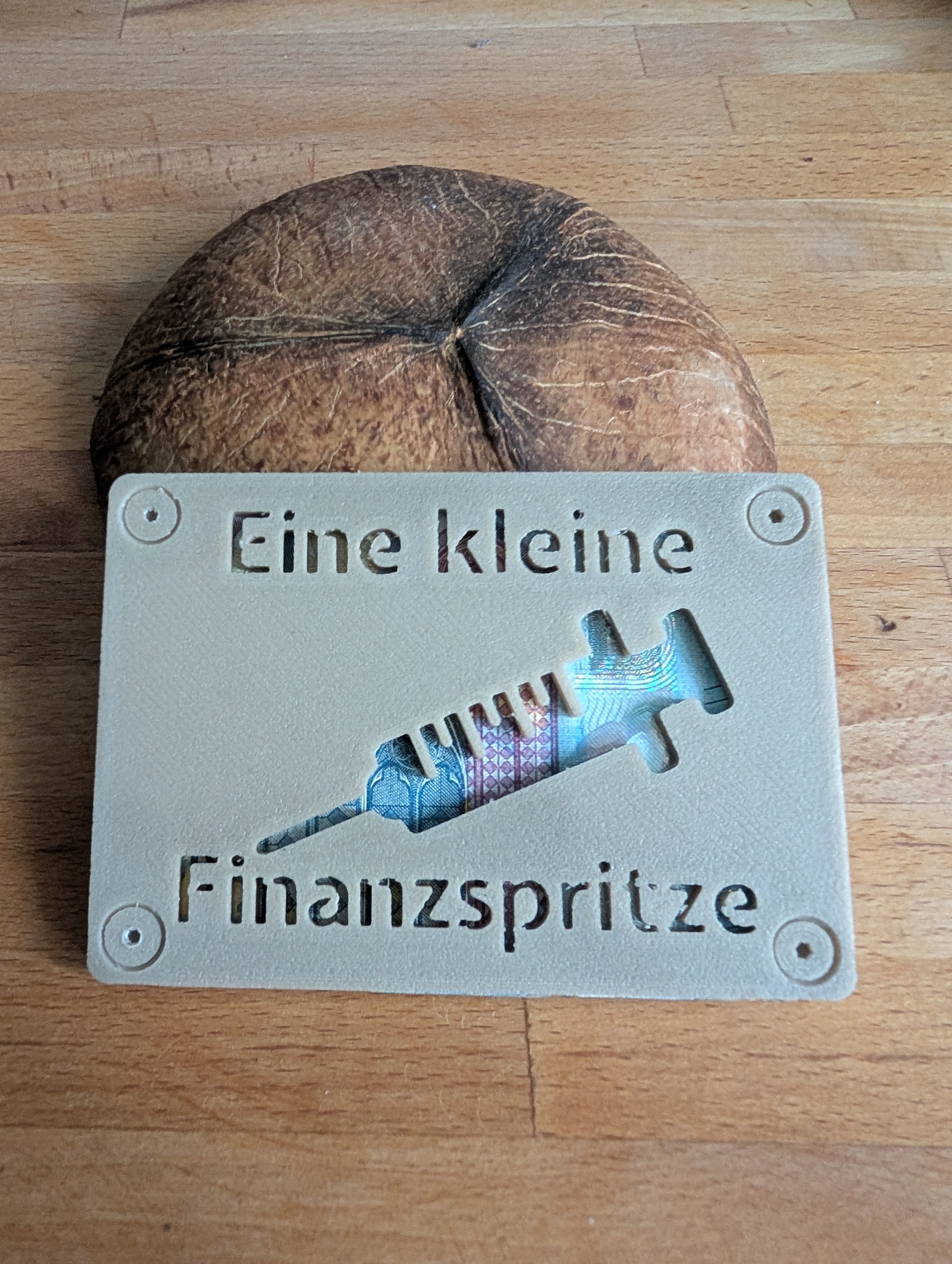 Geldgeschenk Box - Eine kleine Finanzspritze