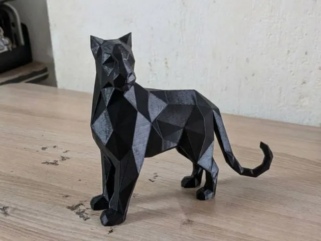 Low Poly Panther (free to sell)