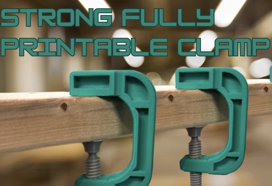 Strong Fully Printable Clamp