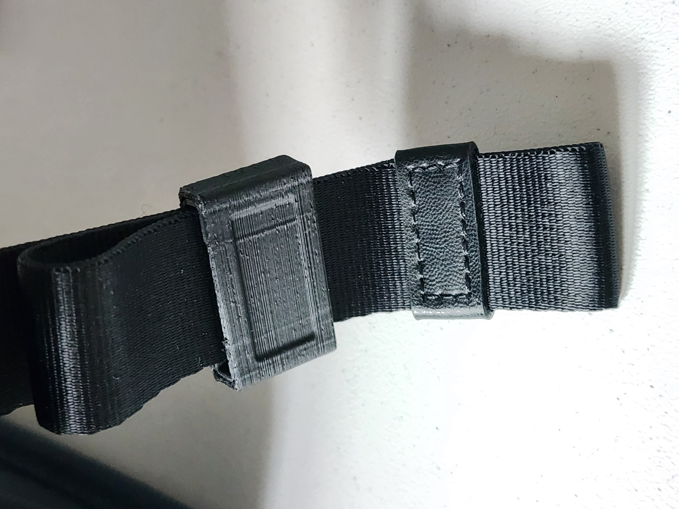 Backpack strap clip