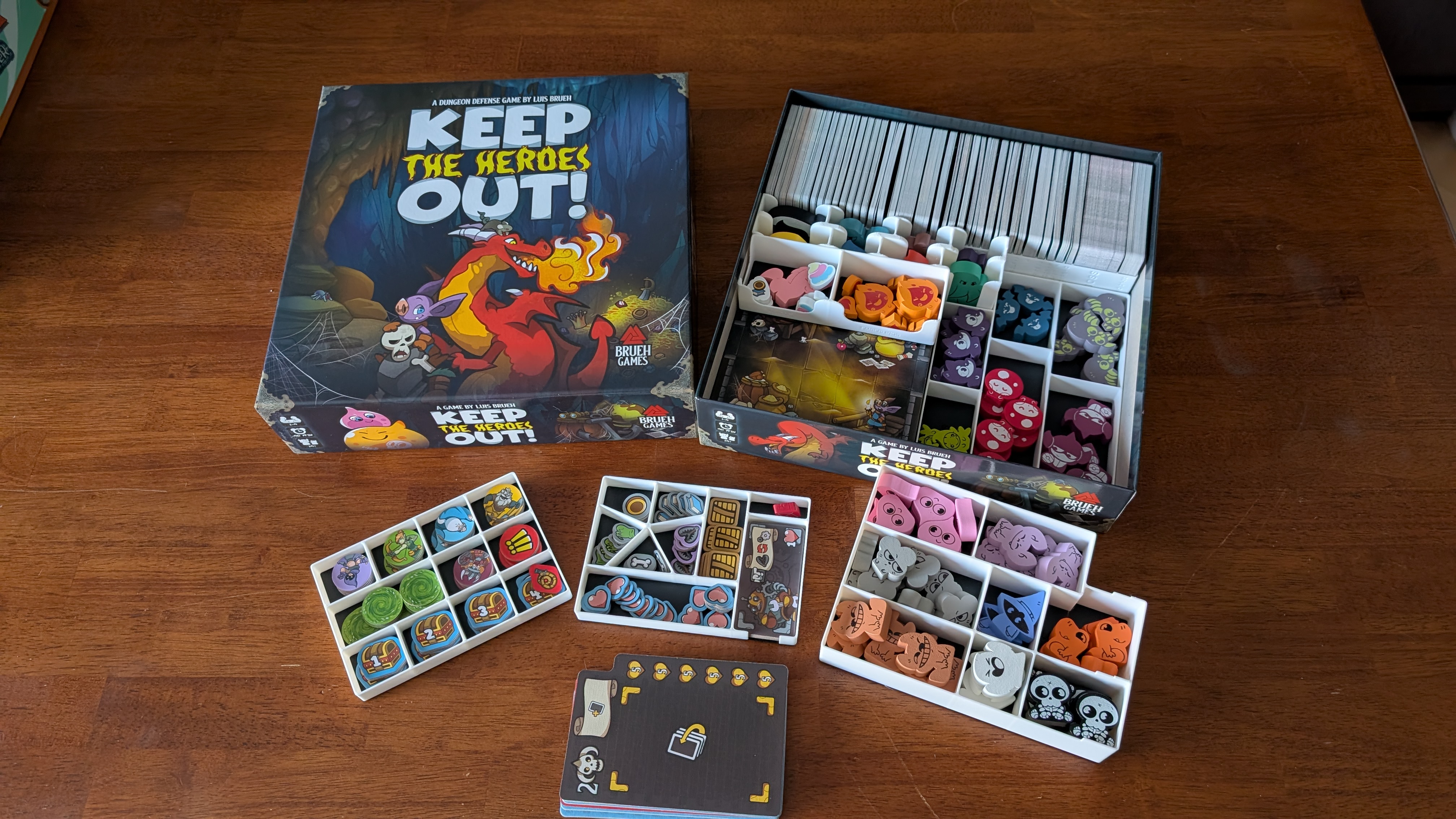 Keep The Heroes Out! + Boss Battles + Mini-expansions insert
