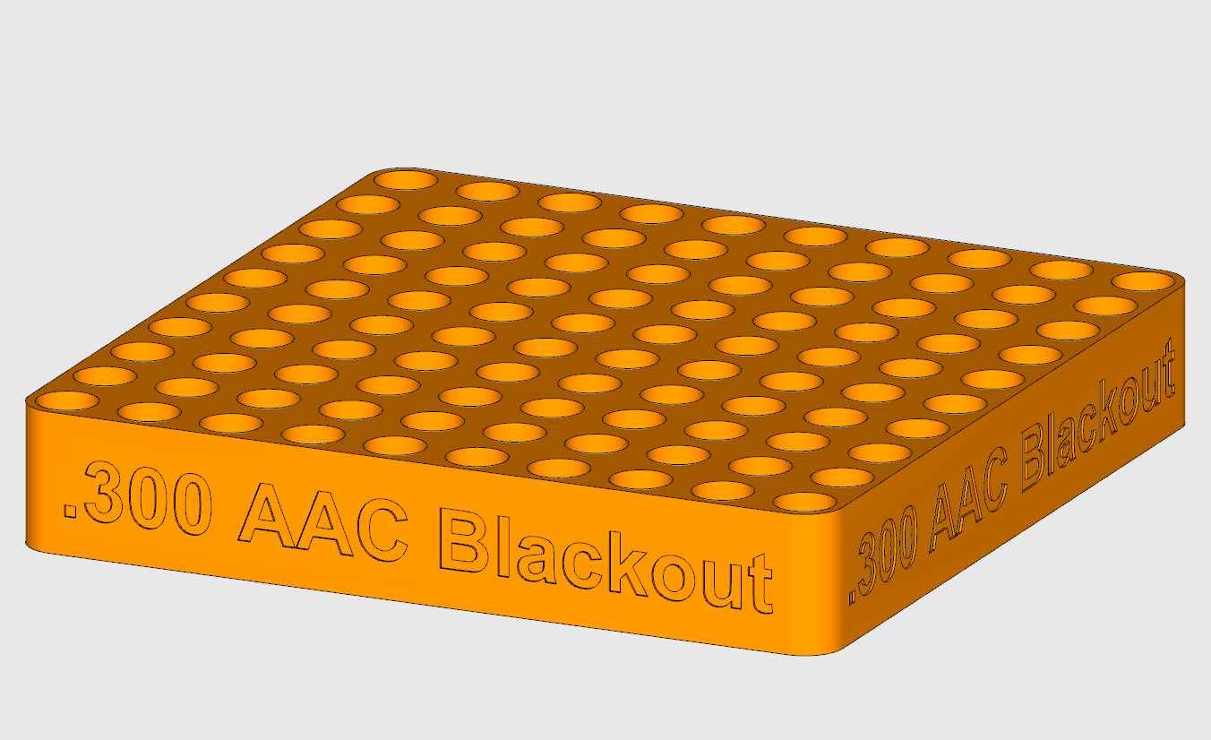 .300 AAC Blackout loading block