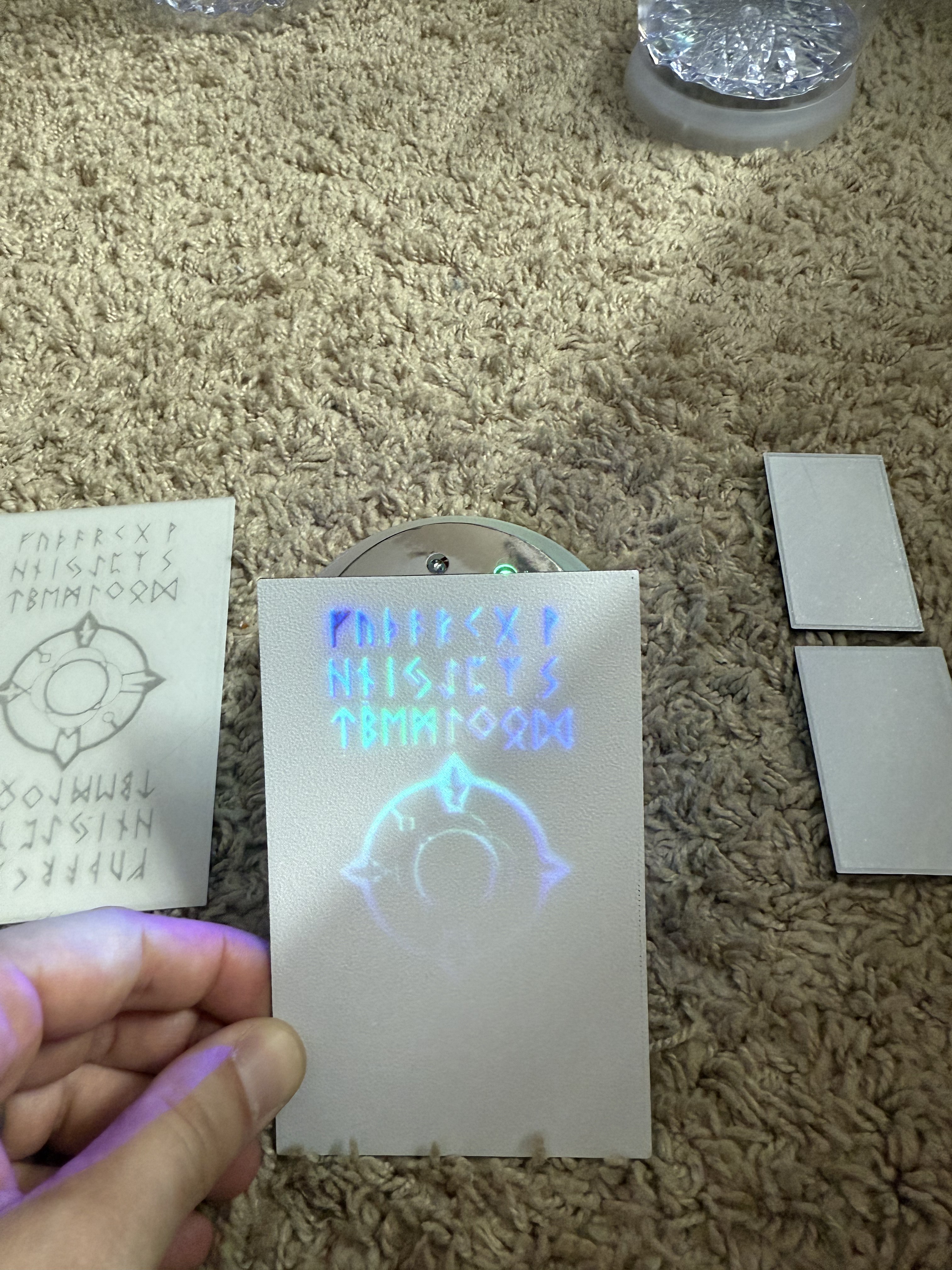 Spell Book and Magical Revealing Page
