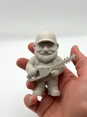 Hedgetrimmer Garden Gnome