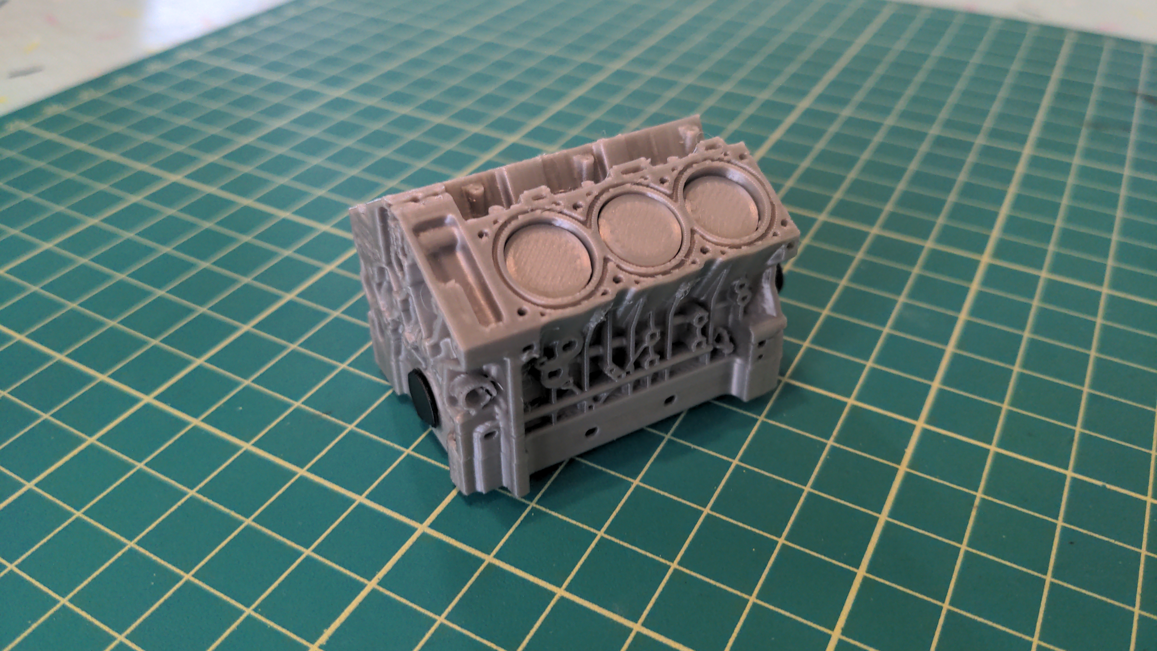 45% Scale Working V6 Engine