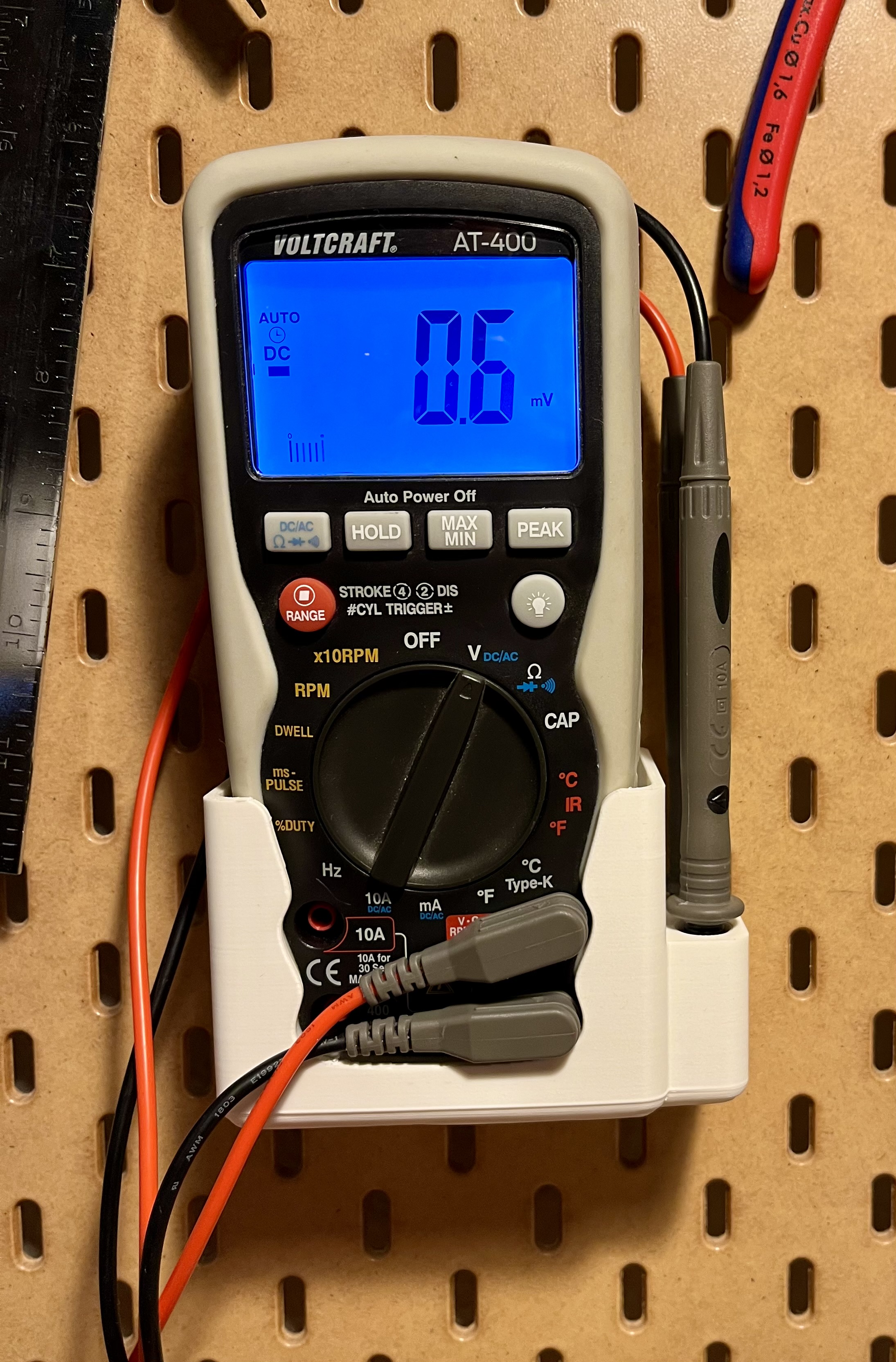Voltcraft Large Multimeter Skådis Holder