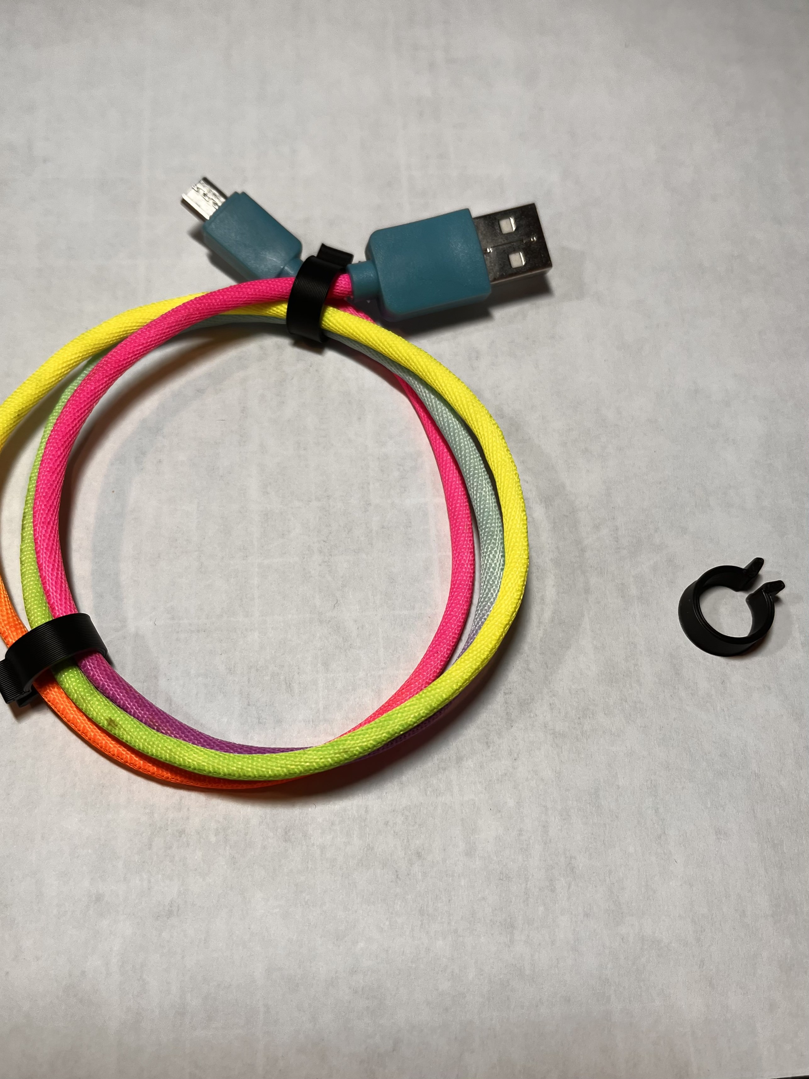Ultimate Circle Cable Clip For Storing and Organizing cables