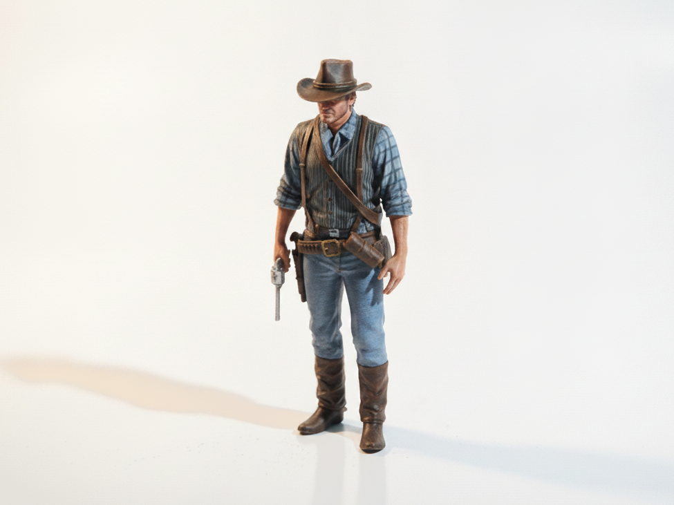 Arthur Morgan Figurine Gaming Collectible 3D Printable