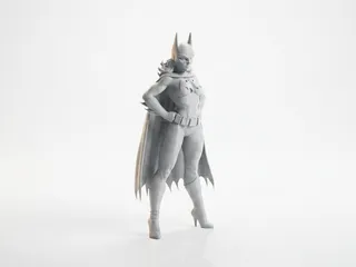 Batgirl Figurine DC Comics Collectible 3D Printable