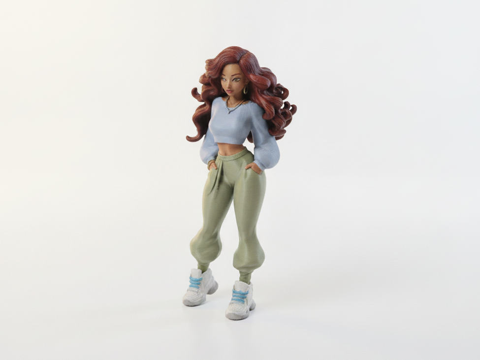 Beyonce Figurine Celebrity Musician 3D Printable